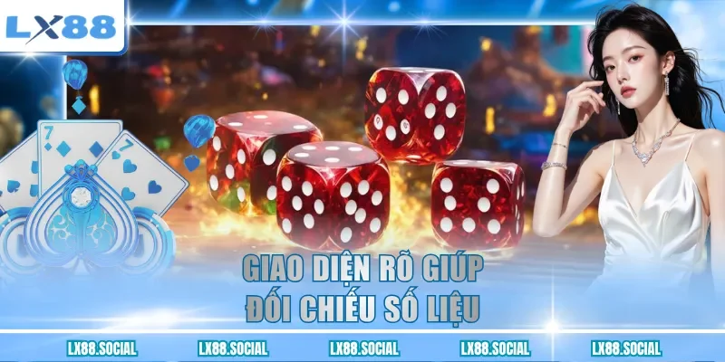 Giao diện rõ giúp đối chiếu số liệu