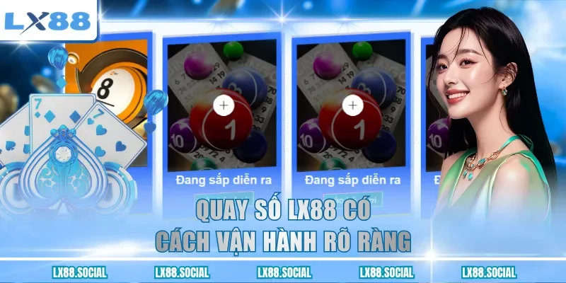 Quay số LX88 có cách vận hành rõ ràng